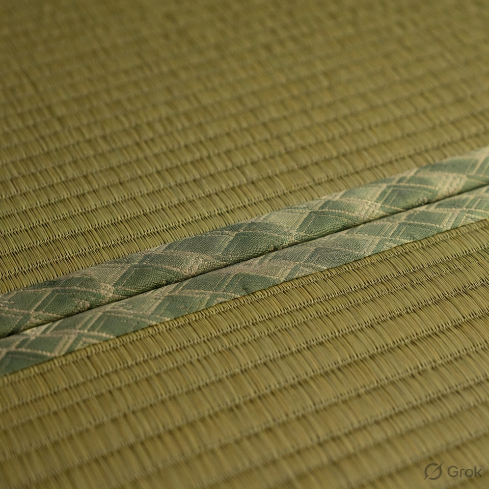 Tatami border detail