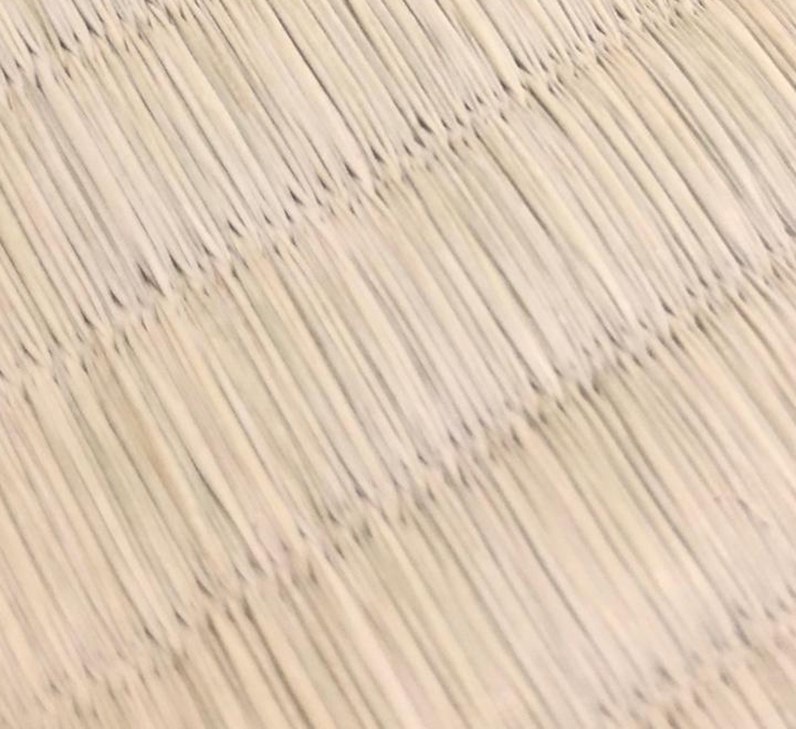 Close weave of igusa rush on a tatami face